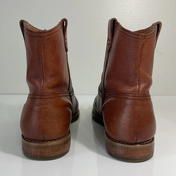 Madewell Brown Ankle Boots - Picture 7 of 13